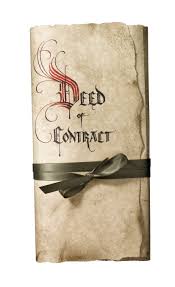 Contract of Deed 